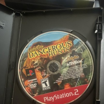 Activision Cabela's Dangerous Hunts (T) Sony PlayStation 2 PS2 NTSC-U/C Game