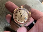 Vintage 1972 Timex Marlin Wind up men’s Watch 34mm lens cracked but solid runs!