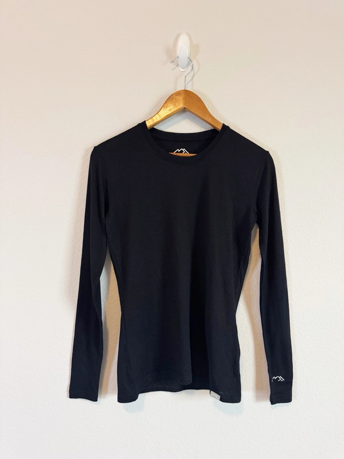 Merino.Tech Women's Black 100% Merino Wool Long Sleeve Base Layer Top XS
Opens in a new window or ta