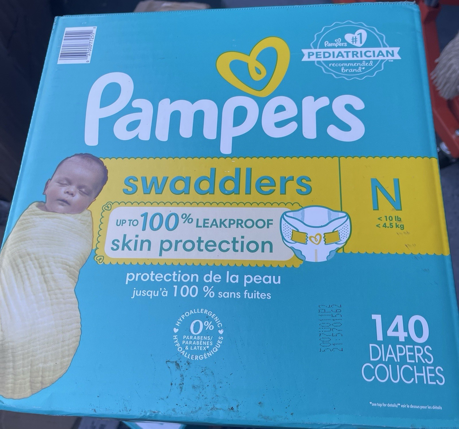 S - Newborn - 140 Count Box
