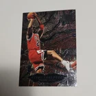 1996-97 Fleer Metal Metal Shredders Michael Jordan Bulls #241 Insert Card