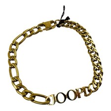 JOOP! Armband 2034756 Gold – Edelstahl IPG Panzerkette 21cm Unisex IP Vergoldet