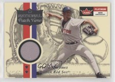 2001 Fleer Platinum National Patch Time Pedro Martinez (Series 1) Patch HOF 8yu