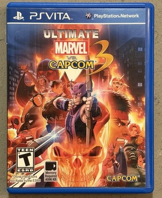 Ultimate Marvel vs. Capcom 3 (Sony PlayStation Vita, 2012) - Complete