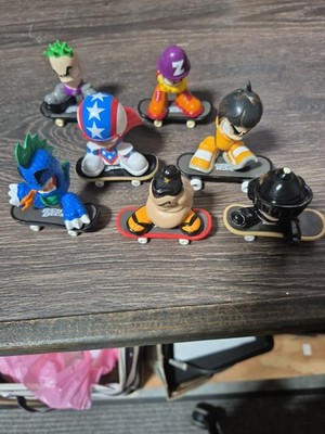 7 Vintage 2001-2003 Tech Deck Dudes And Skateboards