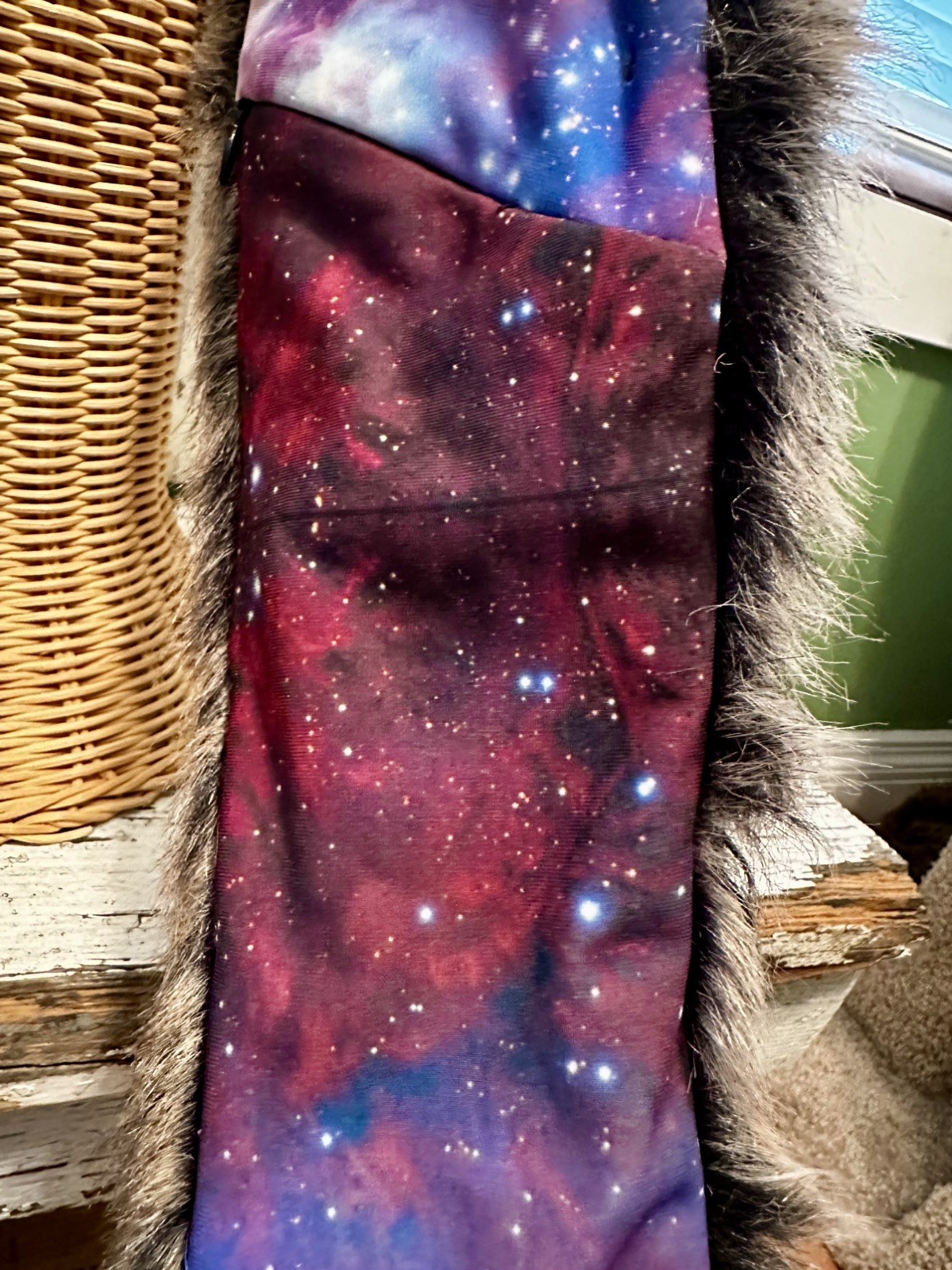 SpiritHoods PROTOTYPE Wolf Galaxy Scarf Spirit Ho… - image 14