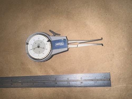 DYER DIAL CALIPER GROOVE GAGE 0005" .2-.6" - Picture 3 of 3