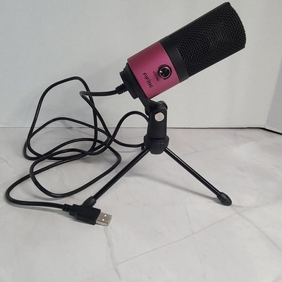 FIFINE USB Podcast Condenser Microphone Recording K669 Rose Red