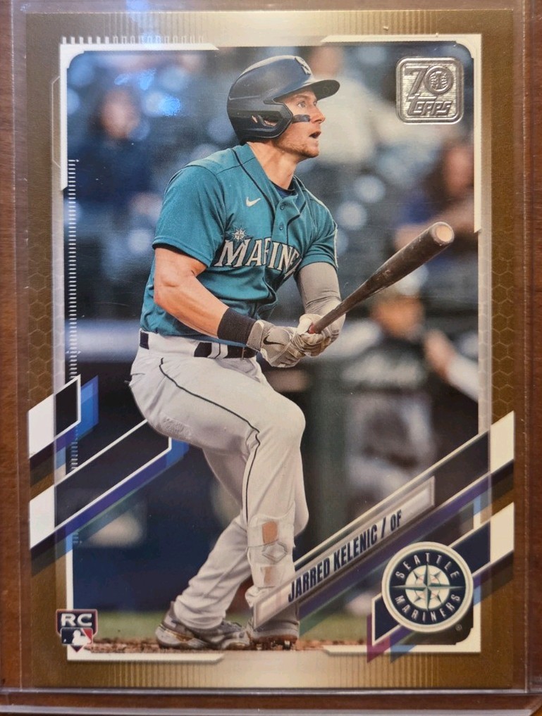 2021 Topps Update Series - Jarred Kelenic #US302 Gold /2021 (RC)