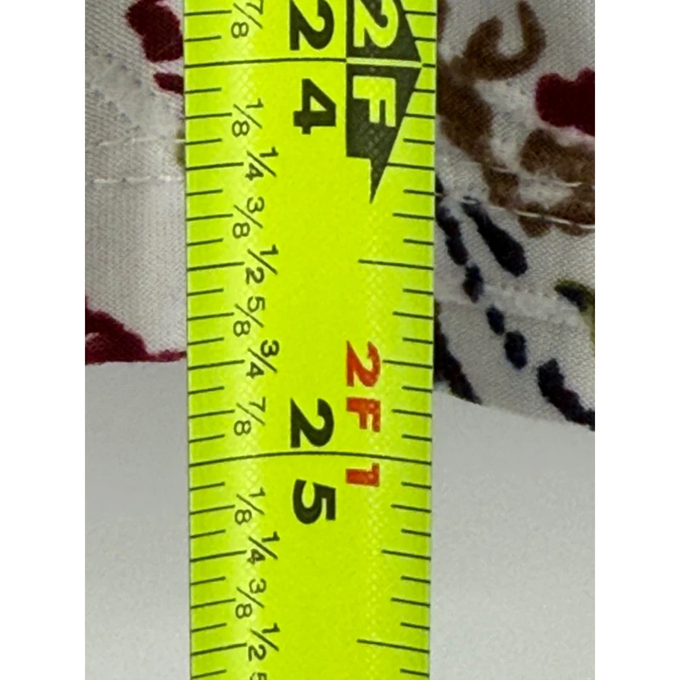 Blusa informal Coral Bay para mujer talla M estampado floral cachemir manga 3/4 Foto 3 de 4