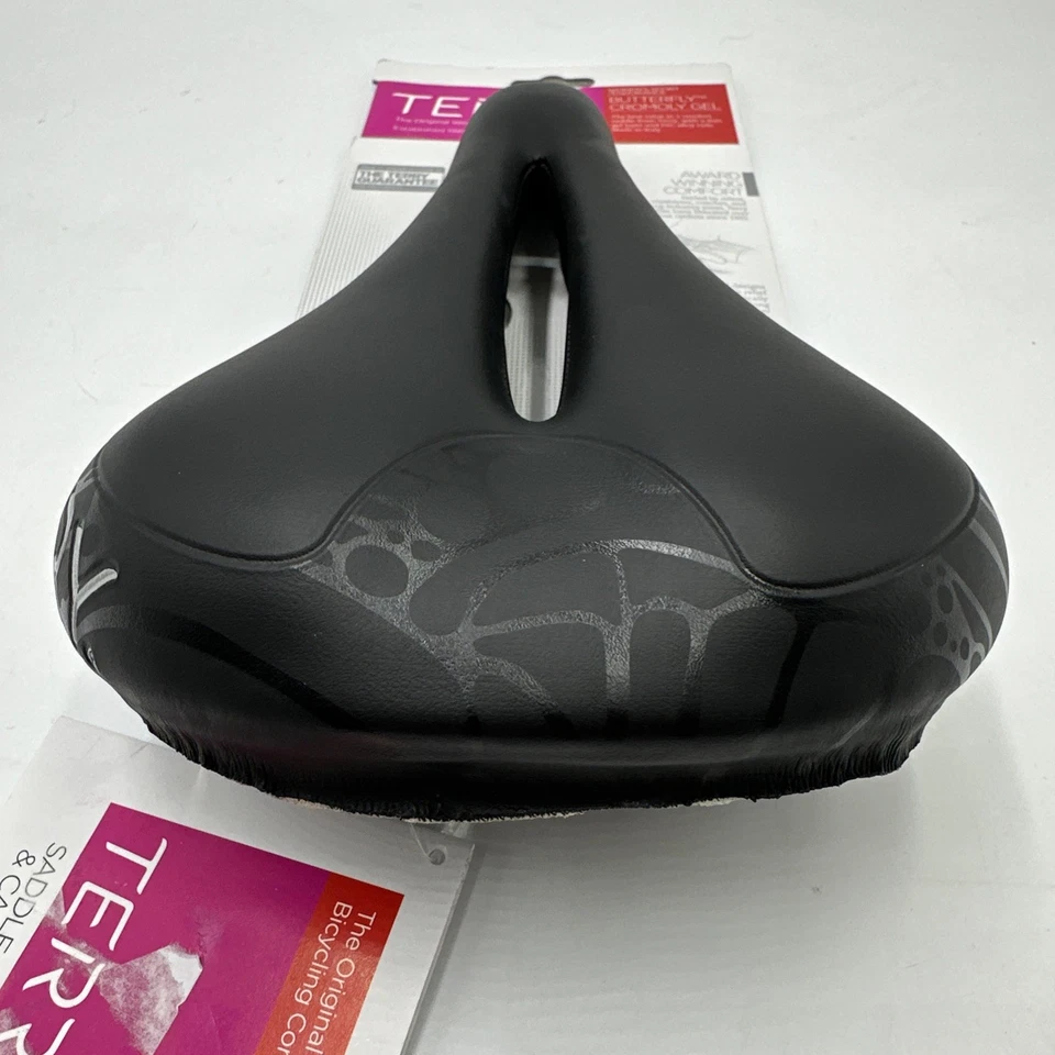 Женское велосипедное седло Terry Butterfly Cromoly Gel — центральный вырез — сиденье для горного велосипеда - Изображение 3 из 4