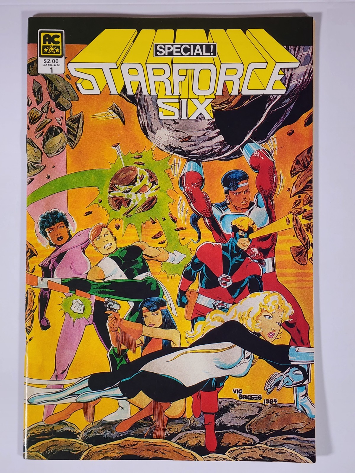 Starforce Six Special #1 NM GEM AC Comics 1984 Fem Force