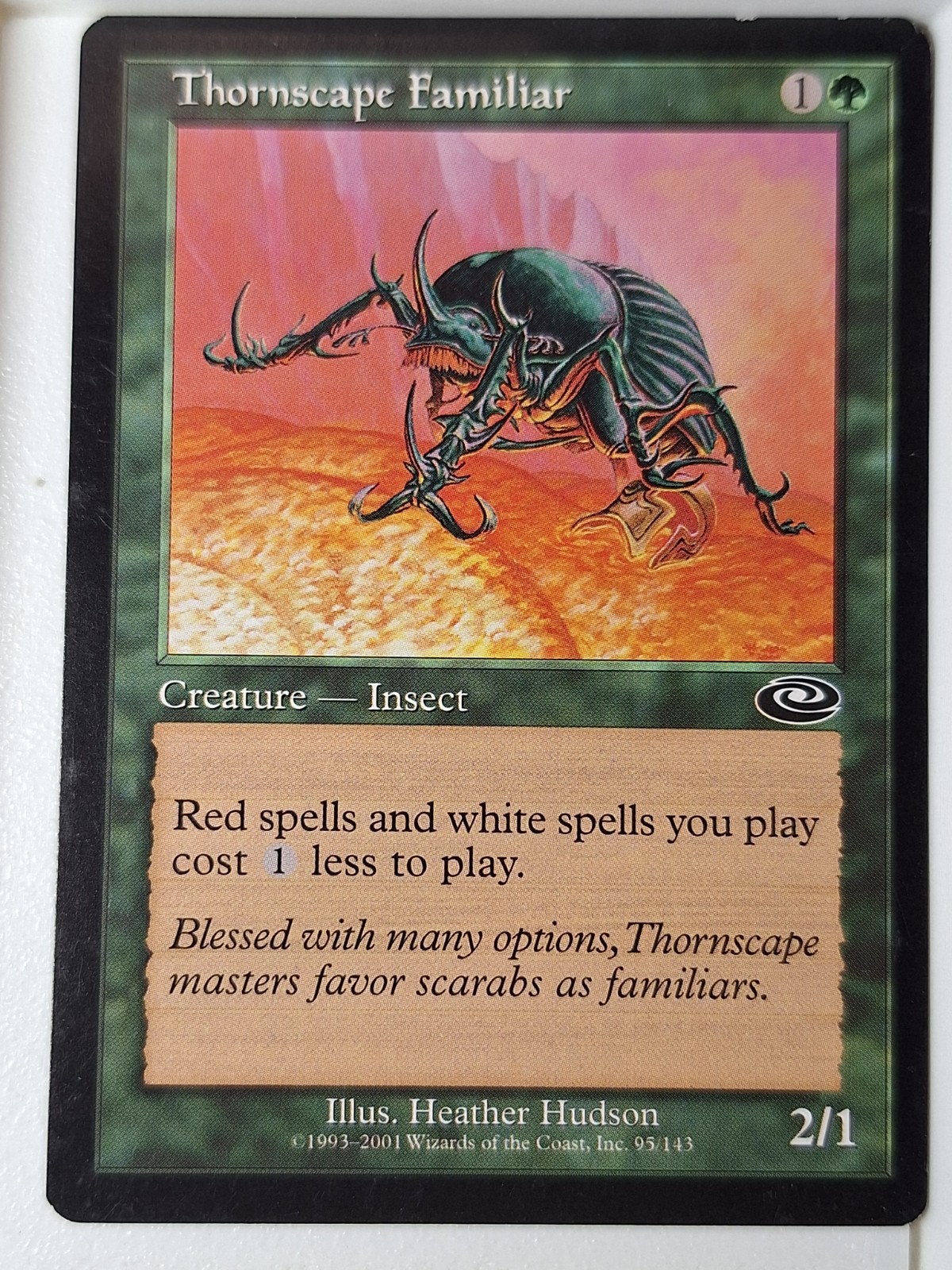 Thornscape Familiar - Planeshift - Magic the Gathering MTG Nice!