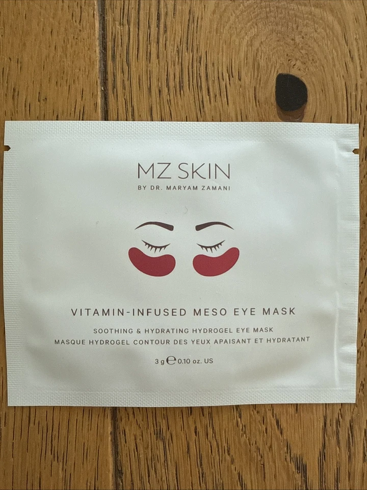 MZ Skin Meso Eye Mask - Vitamin-Infused - Single Pack RRP £22
