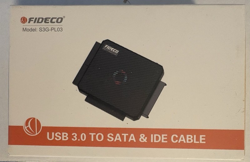 FIDECO UDB 3.0 SATA IDE Cable - Model S3G-PL03