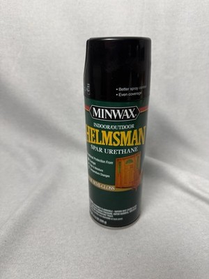 Minwax Indoor/Outdoor Helmsman Spar Urethane Clear Semi-Gloss 11.5 Oz Spray NEW