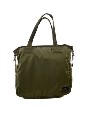 #ad Authentic Porter Khaki Tote Bag 15cm Depth 34.5cm Height 34cm Width 52cm Handle $311.60