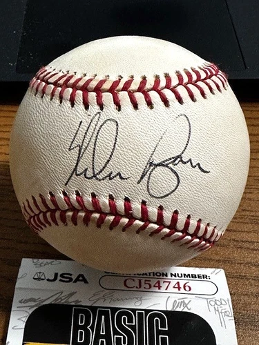 NOLAN RYAN 4 SIGNED AUTOGRAPHED OAL BASEBALL!  Astros, Mets, Rangers!  HOF!  JSA
