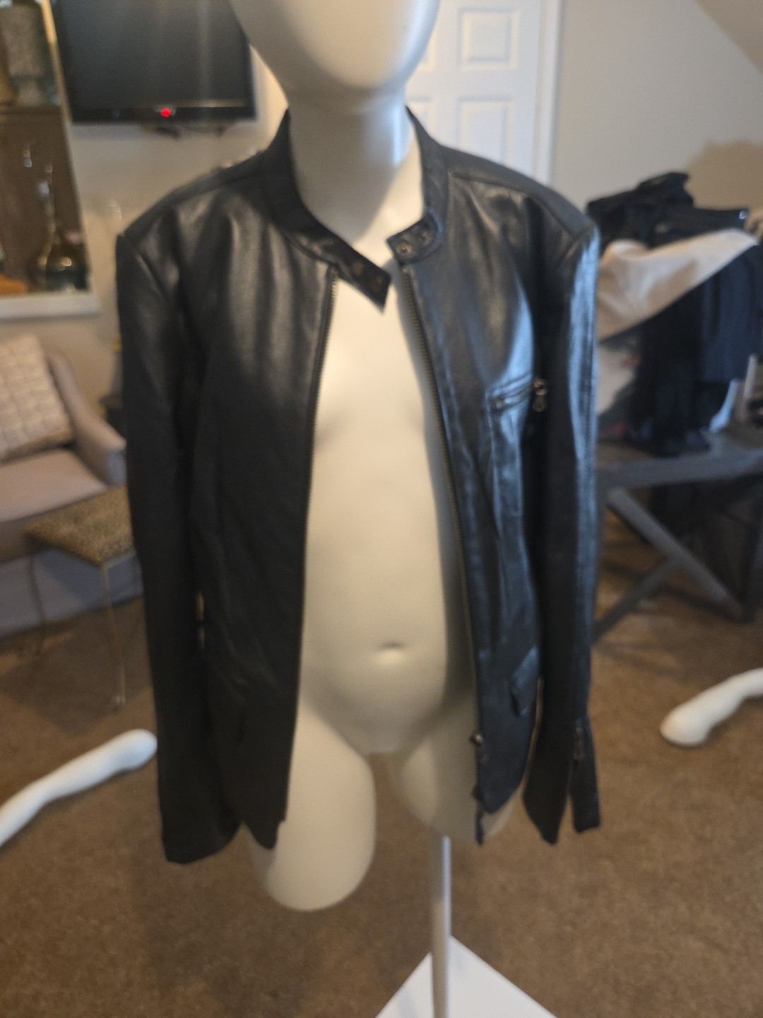 Soft Leather Light Weight Jacket - image 1