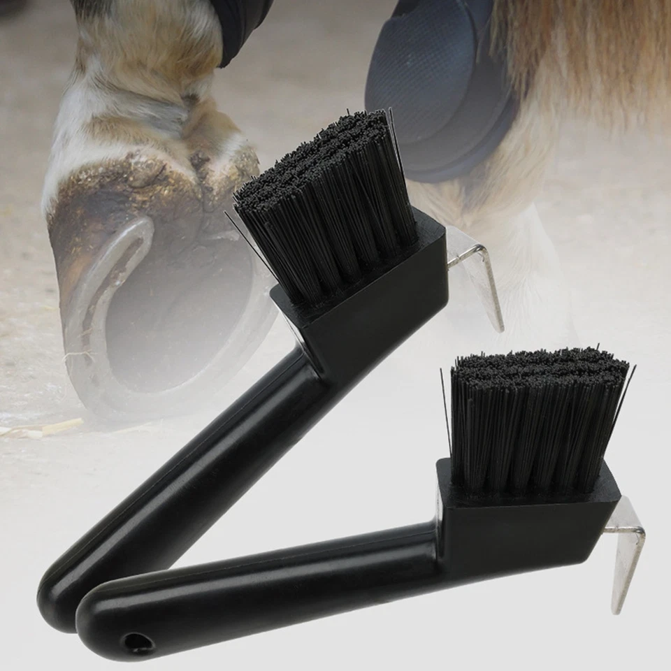 Dual-function Hoof Brush High-quality Hoof Brush Grooming Tool for Horse - Image 4 of 4