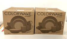 2 Sets Of Noritake Colorwave Plum | 16 Piece Service For 4