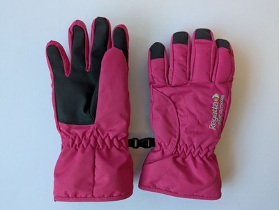 Regatta Great Outdoors Kids Ski Gloves   Waterproof & Non-Slip Pink 11 13YRS NEW
