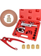 Kit tubi freno 25 piedi 1/4' rivestiti in rame, kit di strumenti svasatura linea freno