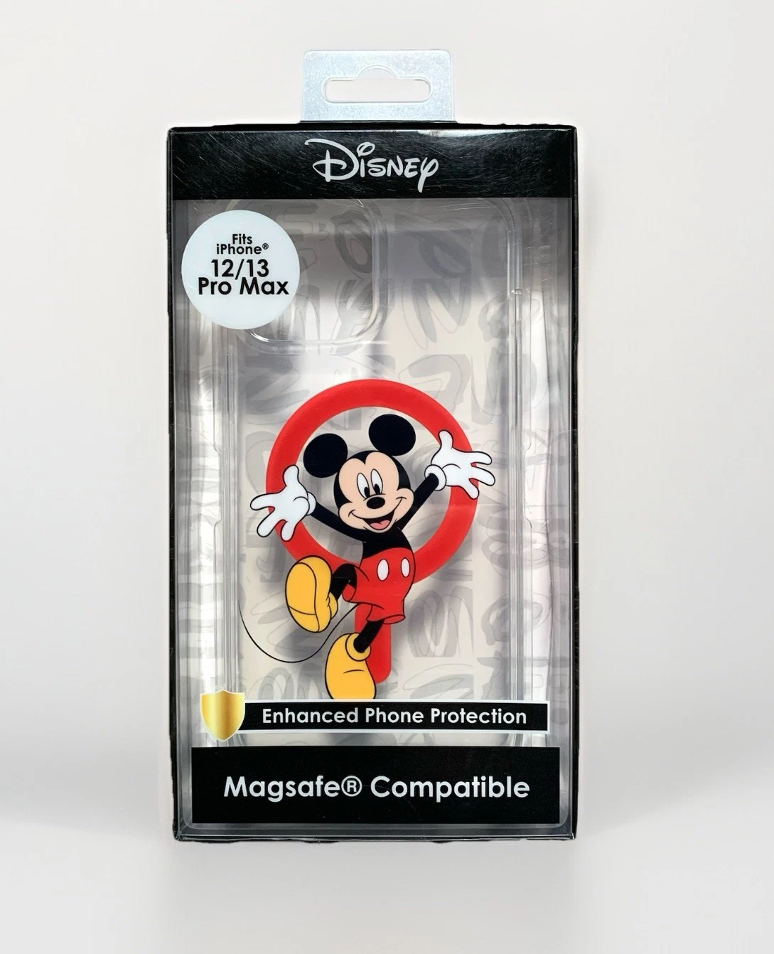 NEW Disney Mickey Mouse iPhone 12/13 Pro Max Lightweight Case MagSafe Compatible