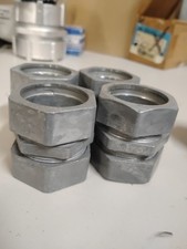 Lot Of 4 1' EMT Zinc Die Cast Compression Coupling. New