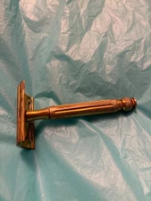 Vintage Gillette Ball End Tech Double Edge Safety Razor