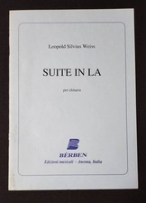 sale S.L. Weiss Suite in LA Sheet Music