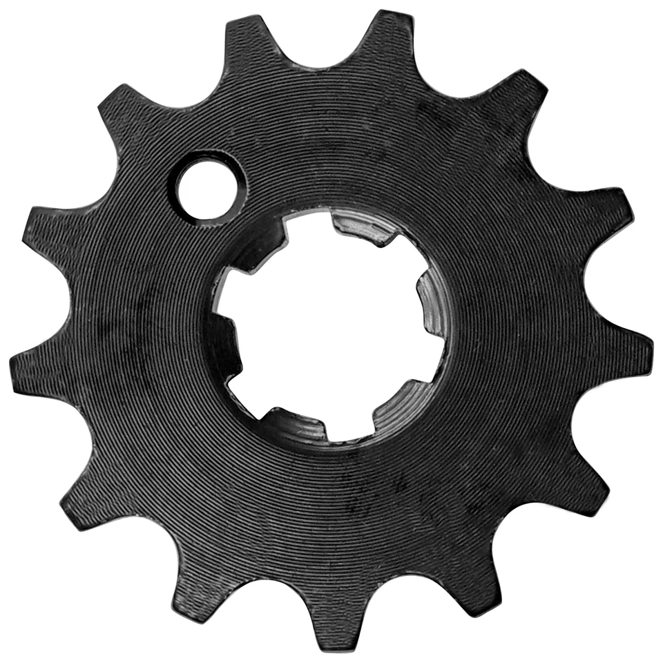 Piñón de cadena de transmisión delantera para Yamaha YZ60 1982-1983/TTR50E 2006-2009 2012-2023 Foto 3 de 4