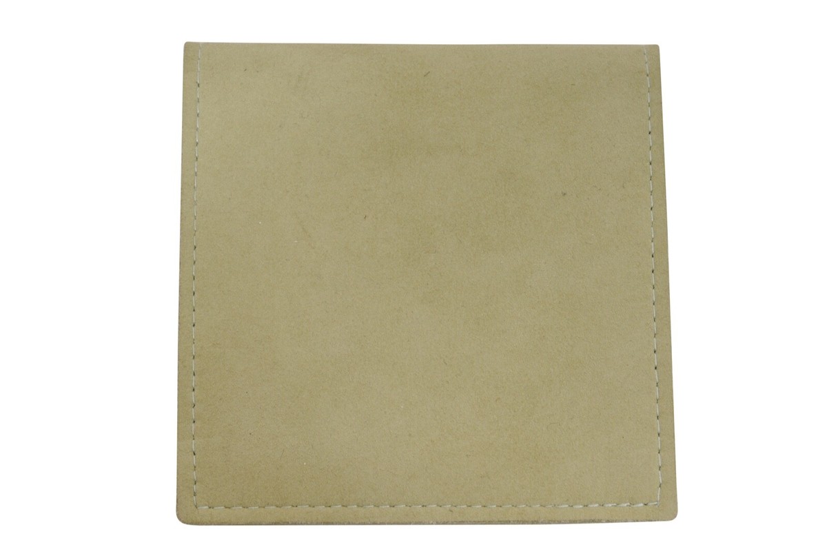 Van Cleef & Arpels Jewlery Dust Bag Olive Green Suede Soft Storage