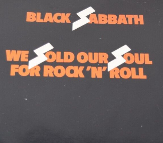 Black Sabbath We Sold Our Soul For R N R Nems 155603 A5837 Germany Metal VG+