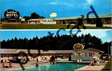 1960 SOUTH MANOR MOTEL, Sylvania GA, Mr & Mrs Charles Pryor, postcard jj233