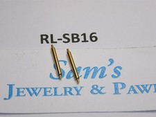 2 Swiss Gold Spring Bar 13mm for Old Rolex DateJust OysterPerpetual 6917 RL-SB16
