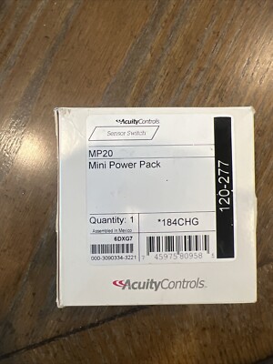 LOT OF 3 - Acuity Controls MP20 Mini Power Pack