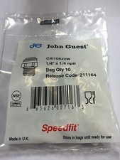 UPC 665626007163 product image for John Guest CI 010822W 1/4