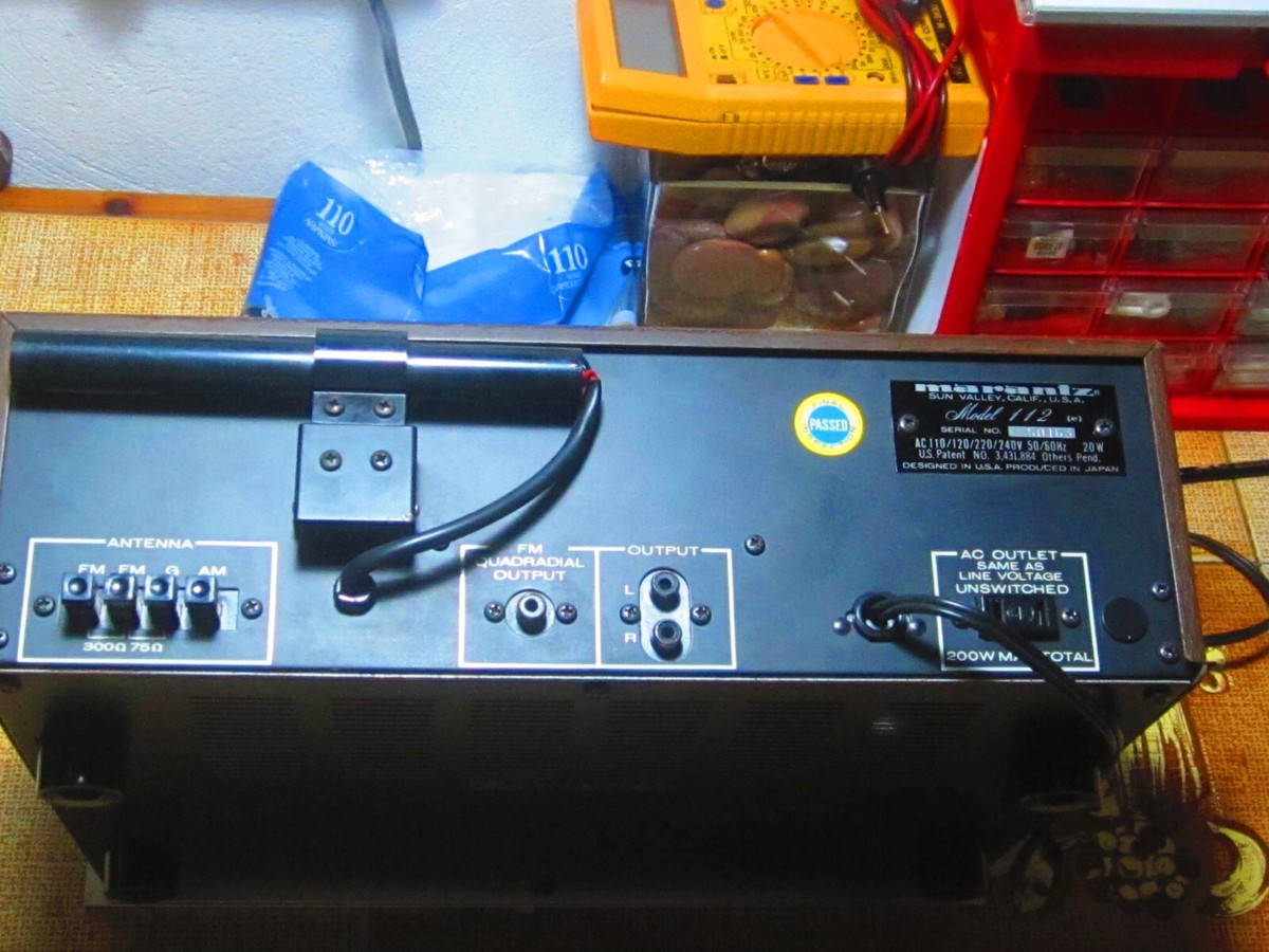 marantz AM-FM tuner model 112 | eBay