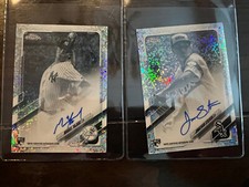 2021 Topps Chrome Yajure & Stiever Rookie RC AUTO Diamond Refractors 2 Card Lot