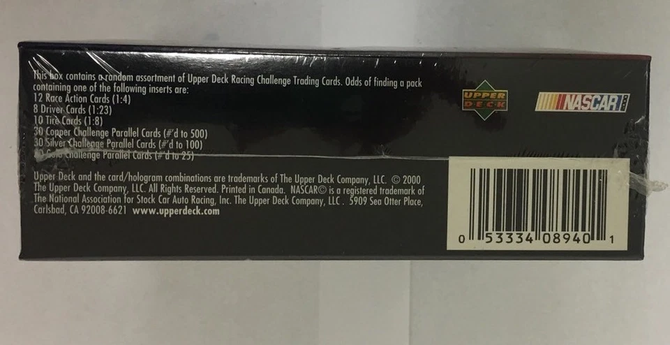 2000 Upper Deck Racing Challenge Booster Box 1st Edition Sealed 24 Pack - Image 4 of 4