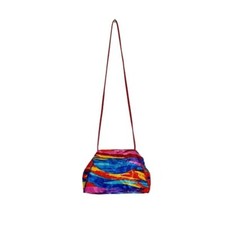 Vintage 80's Multicolor Life Stride Sasha Maryland Square Purse - NWT