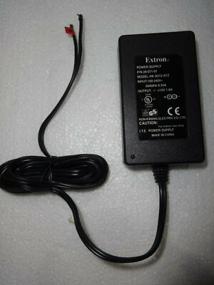 Extron 28-071-01 Power Supply Input 100:240V 50/60 Hz .35A Output 12V 1.25A