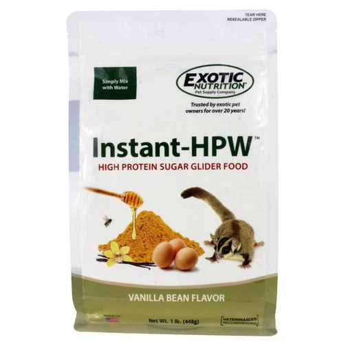 Instant-HPW 1 lb. - All Natural High Protein Nutritious Sugar Glider Food