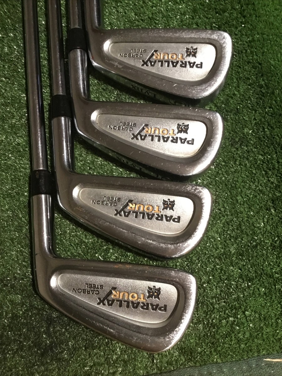 Lynx Parallax Tour Carbon Steel Irons Set 3-PW (No 9) Stiff Lynx Parallax Tour Carbon Steel Irons Set 3-PW (No 9) Stiff