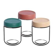 3Pcs Overnight Oats Container Oatmeal Glass Jars With Lid And Spoon Mason Jars