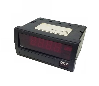 Simpson Electric Falcon F35 3.5-Digit 0-20VDC Digital Panel Meter ~ DC Volts