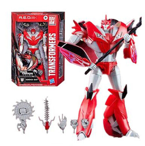 New Knock Out Transformers Prime Hasbro Action Figure Non deformable Kids  Toys