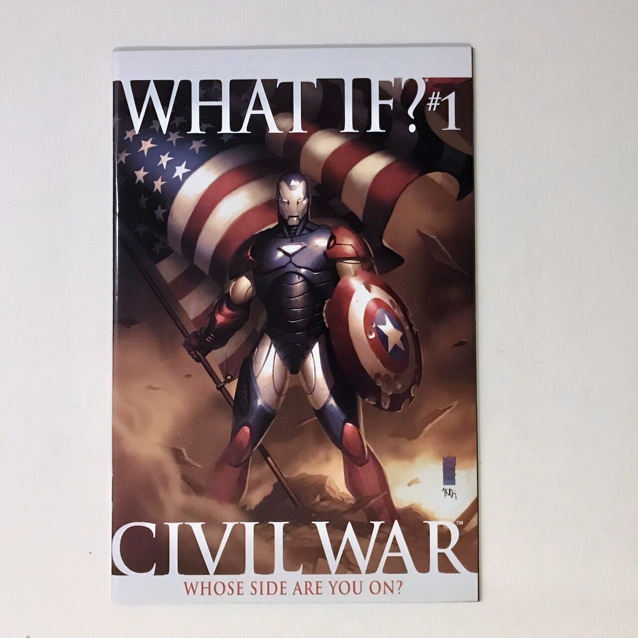 WHAT IF... #1 Civil War Marvel 2008 9.4 NM Brubaker! Djurdjevic Variant Disney+
