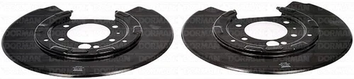 2x Rear Backing Plate Dust Shield for TOWN CAR CROWN VICOTRIA 06-11 RA/0536F - Picture 2 of 8